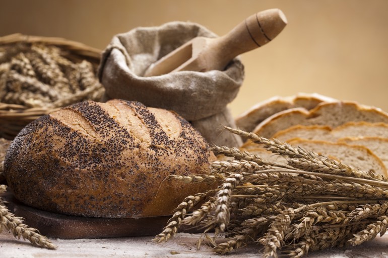 Flour and traditional bread