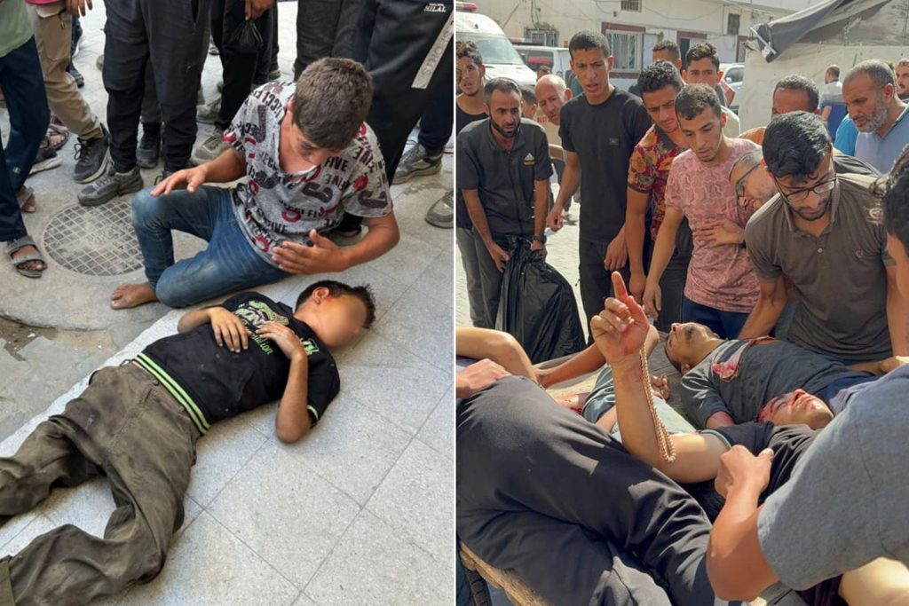 فلسطينيون في شمال قطاع غزة: نعيش “فيلم رعب حقيقيا”