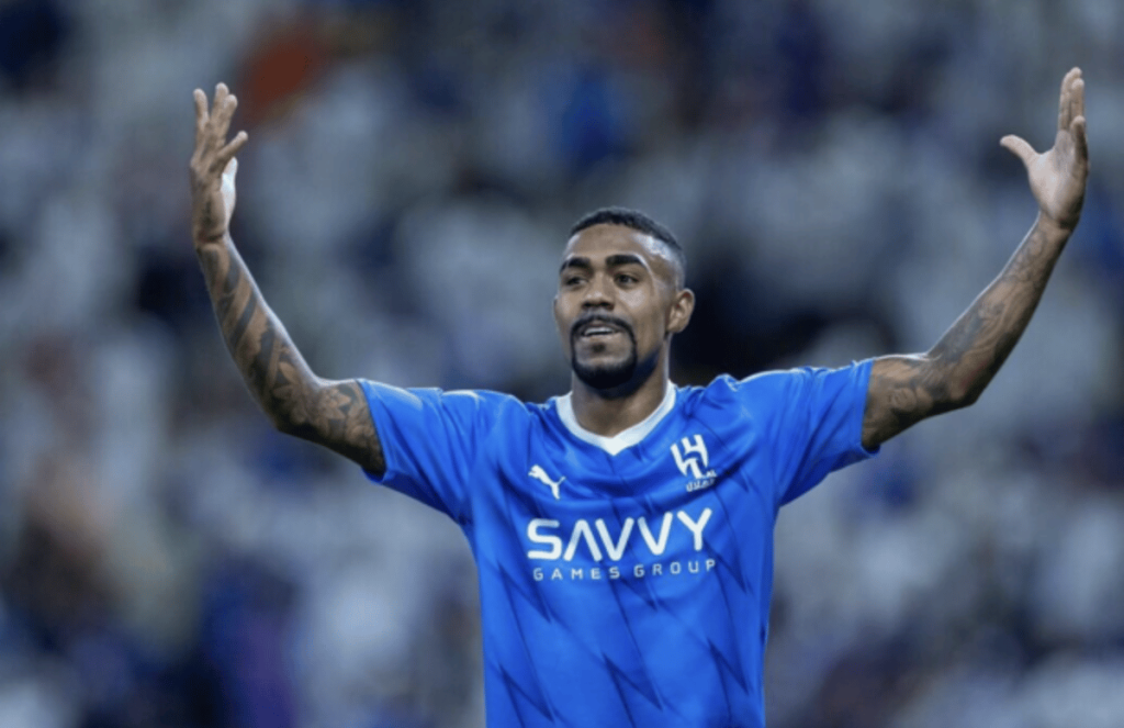 الهلال يعلن غياب مالكوم عن مواجهة الخليج