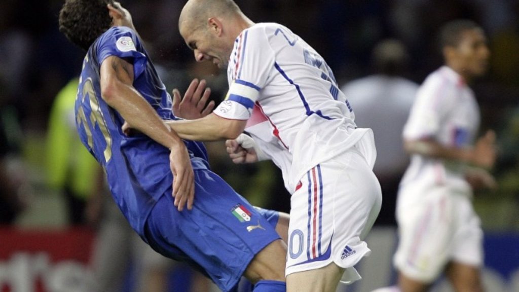 رسالة ماتيراتزي إلى زيدان بعد 18 عاما على النطحة الشهيرة