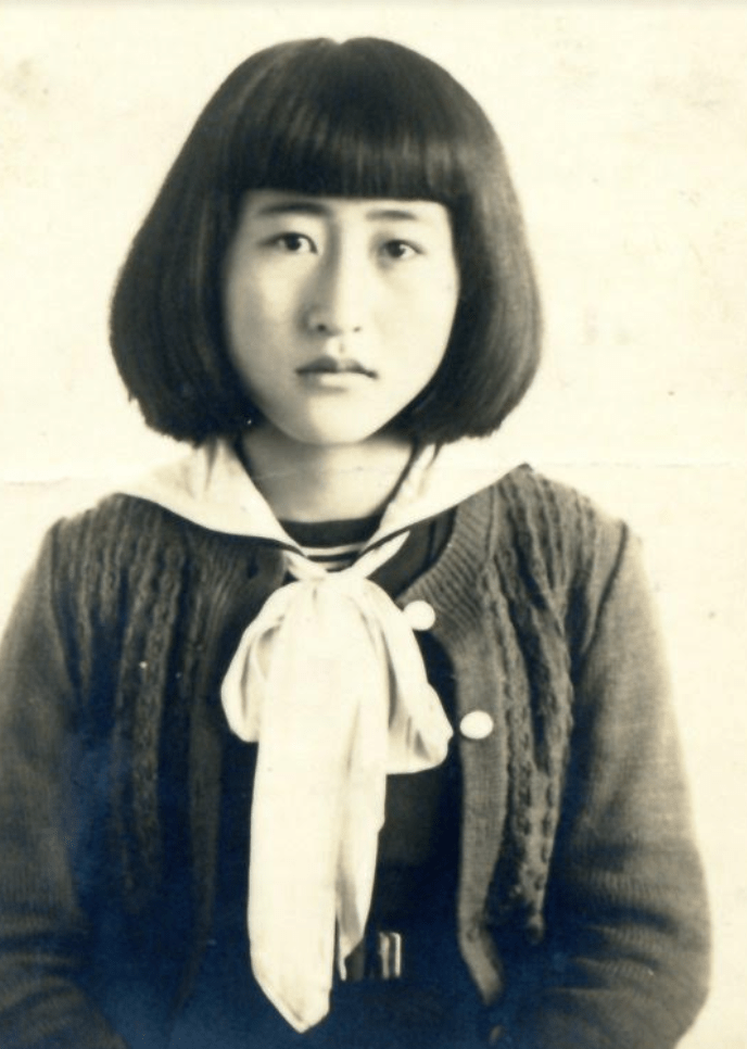 Michiko as an older girl in the years following the nuclear disaster caused by a US atomic bomb on Hiroshima in 1945 [Courtesy of Michiko Kodama]