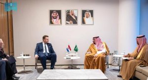 الإبراهيم يناقش التطورات الاقتصادية مع نائب رئيس الوزراء الكرواتي