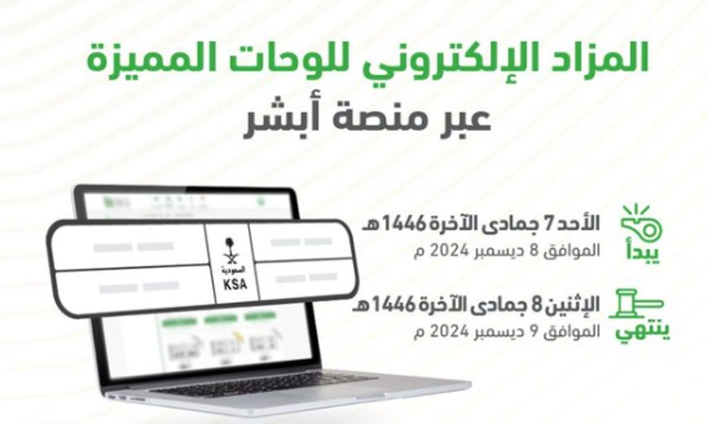المرور: طرح مزاد اللوحات الإلكتروني غدًا الأحد