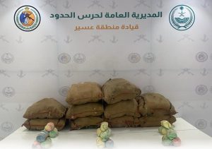 إحباط تهريب 218 كيلوجرامًا من نبات القات بمنطقة عسير