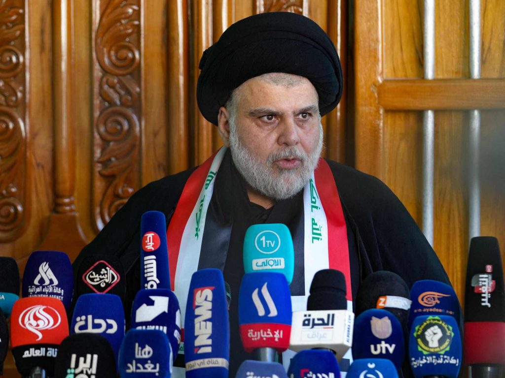 الصدر يدعو لعدم التدخل في الشأن السوري واجتماع عراقي سوري إيراني ببغداد