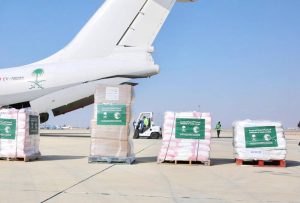 وصول الطائرة الاغاثية الـ 13 إلى دمشق