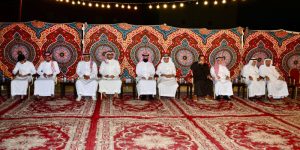 آل زهران يستقبلون المواسين في فقيدهم