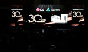 إل جي إلكترونيكس السعودية ومجموعة شاكر تحتفلان بـ30 عاماً من الابتكار المستدام في حلول التدفئة والتهوية والتكييف .