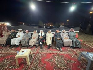 أسرتا العلواني والمبارك تتلقيان التعازي في فقيدتهما