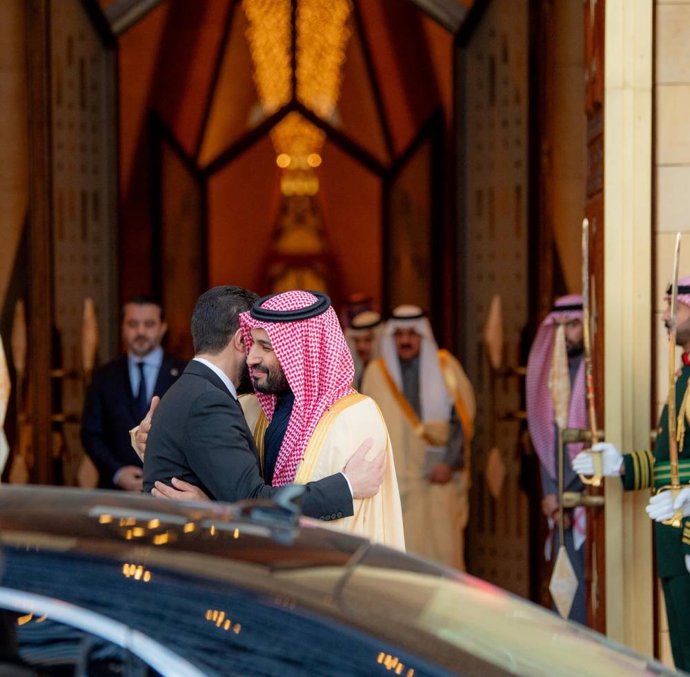 الشرع: أشكر ولي العهد السعودي على حفاوة الاستقبال والاستضافة