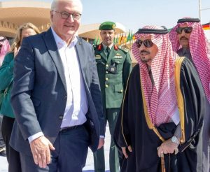 الرئيس الألماني يغادر الرياض