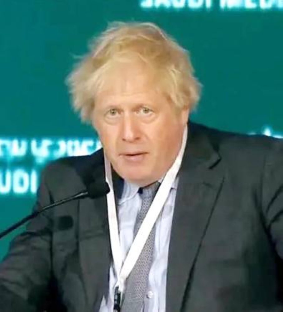جونسون: السعودية محظوظة بالقائد الشجاع محمد بن سلمان