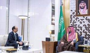 وزير الداخلية يستقبل الممثل الخاص للأمين العام للأمم المتحدة للحد من مخاطر الكوارث