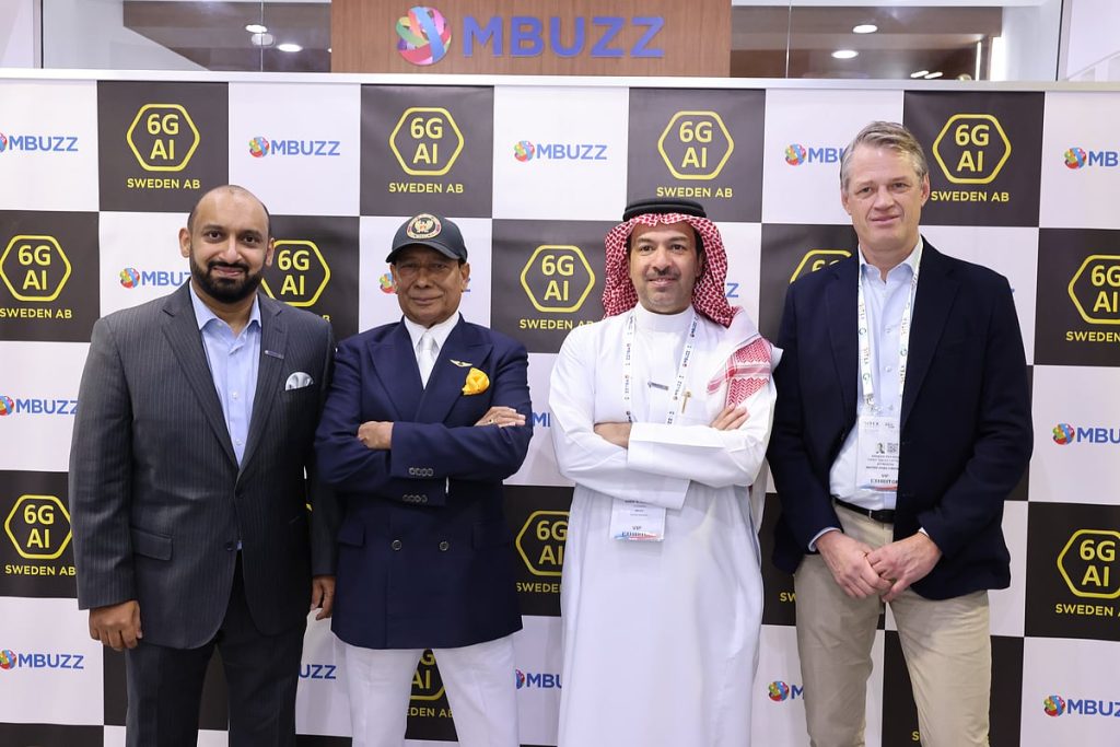 MBUZZ السعودية و6GAI تطلقان سحابة ذكاء اصطناعي متطورة في السويد خلال أبريل 2025