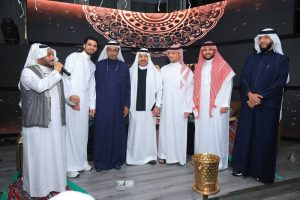 رياضيون وإعلاميون على مأدبة إفطار حسام الدين وقبيع