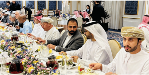 سفير المملكة لدى إيران يقيم مأدبة إفطار رمضانية