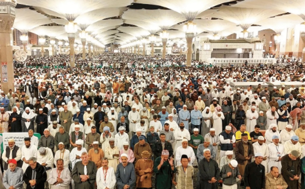 أكثر من 9.7 مليون مصلًّ في المسجد النبوي خلال العشر الأولى من شهر رمضان