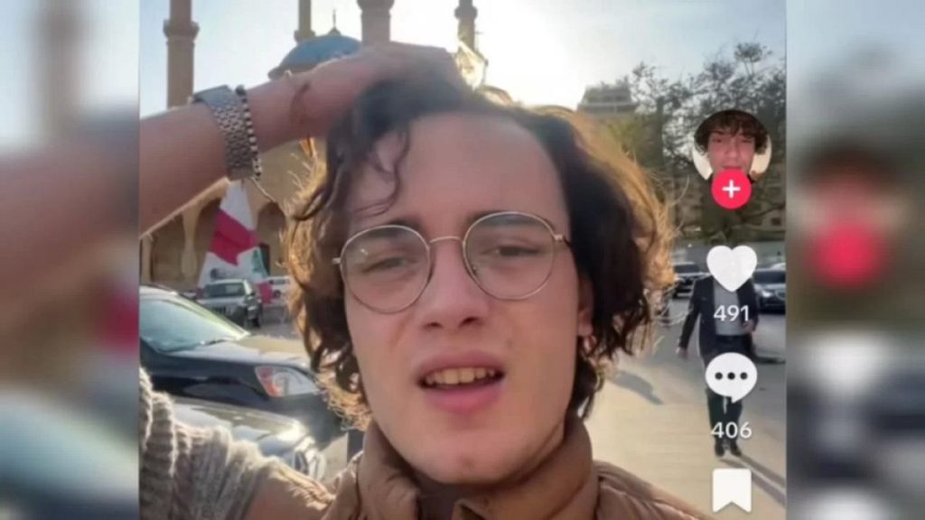 تيكتوكر إسرائيلي يثير الجدل بعد توثيقه زيارة إلى بيروت