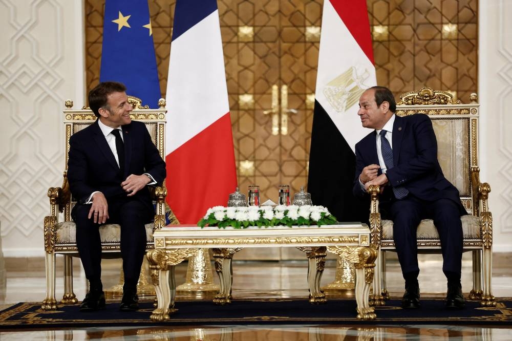 رفض مصري ـ فرنسي لتهجير الفلسطينيين