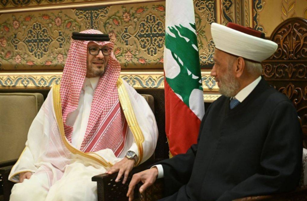 بخاري من دار الفتوى ببيروت: المملكة حريصة على أمن لبنان ووحدته واستقراره