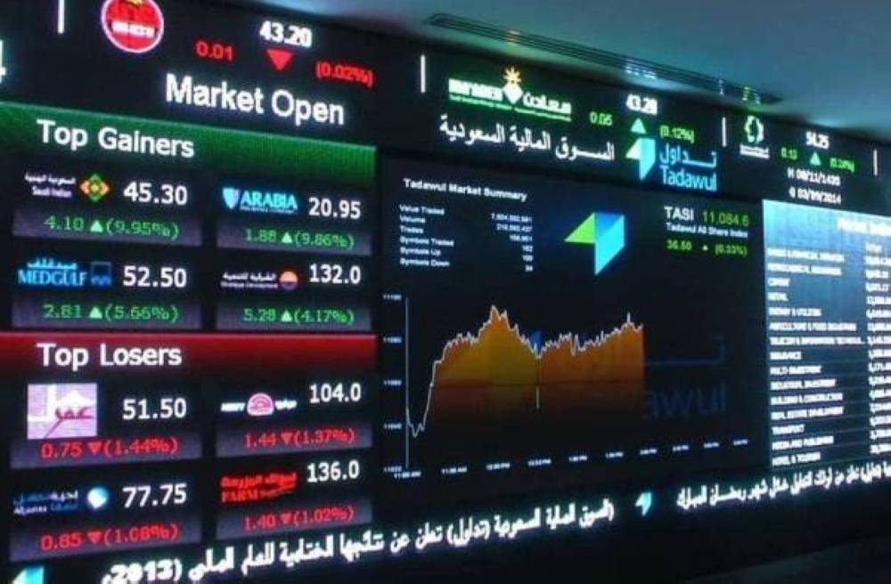 المؤشر عند 11,548 نقطة.. التداولات 3.5 مليار ريال