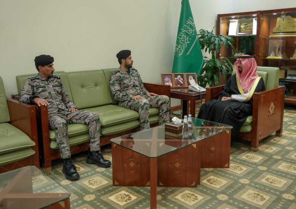 محافظ الخرج يستقبل مديري سجن المحافظة السابق والمكلَّف حديثاً