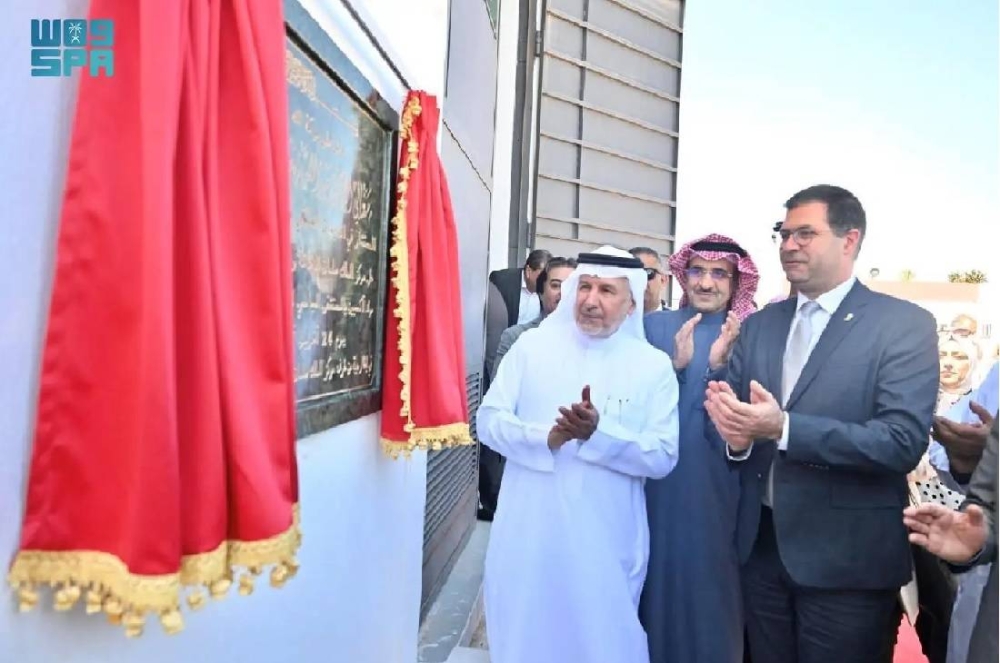 الربيعة يدشن محطة توليد أكسجين طاقتها الإنتاجية 80 متراً مكعباً في الساعة