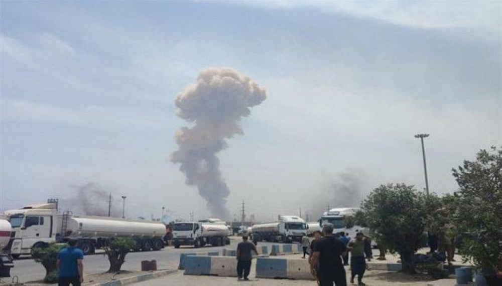 إصابة 281.. انفجار ضخم يضرب ميناء بندر عباس جنوب إيران