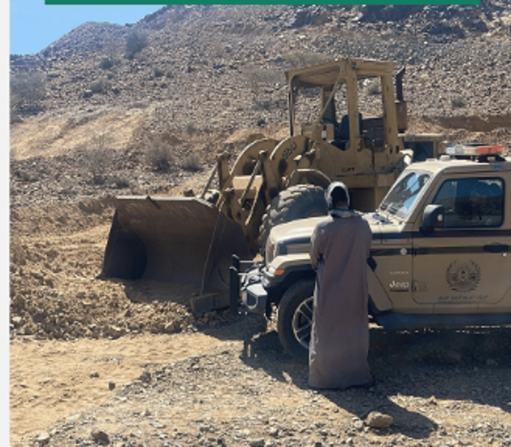 ضبط مواطن لاقتلاعه الأشجار دون ترخيص في المدينة المنورة