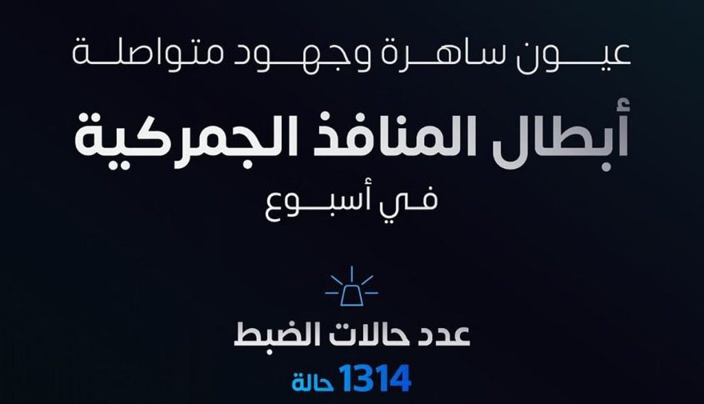 «المنافذ الجمركية» تسجل 1314 حالة ضبط خلال أسبوع