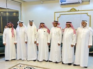 الغامدي يحتفي بعقد قران زيد