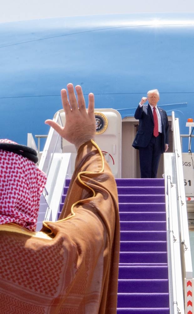 ترمب: لا أحد يستطيع كسر علاقتي القوية مع الملك سلمان وولي العهد السعودي