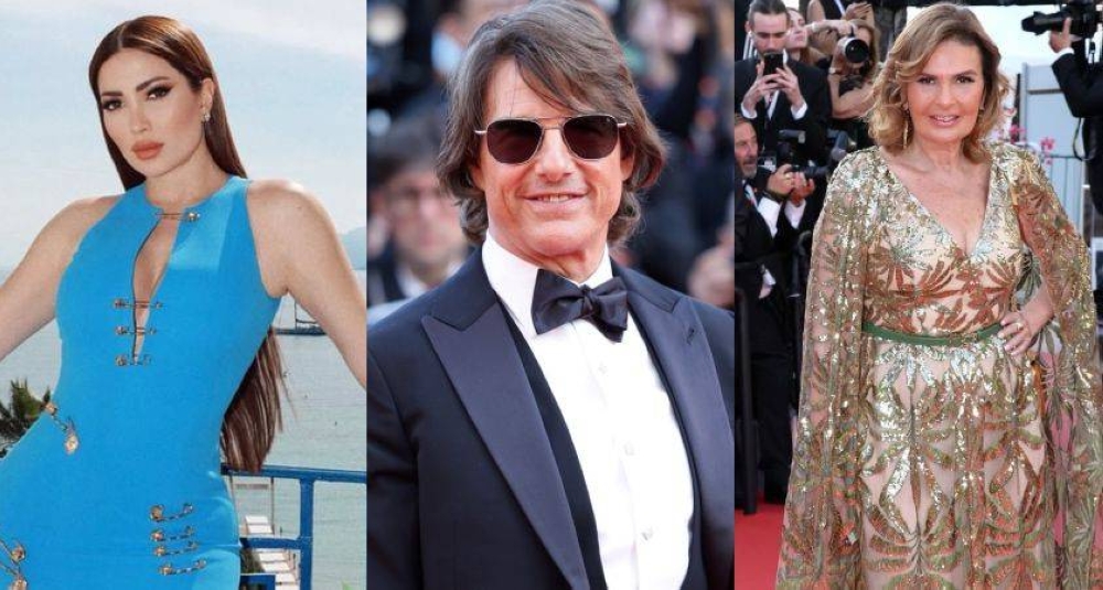 «مهرجان كان».. توم كروز ويسرا يخطفان الأنظار ونسرين طافش تخالف القواعد