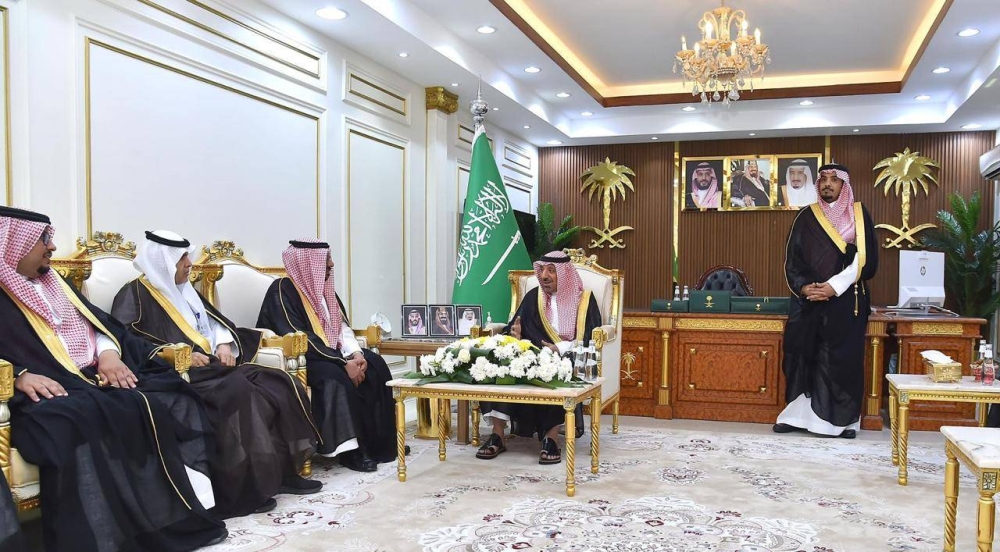 أمير منطقة نجران يلتقي رؤساء المراكز بمحافظة شرورة