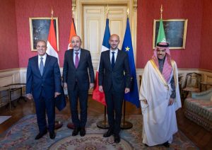 اللجنة الوزارية بشأن غزة برئاسة وزير الخارجية تعقد اجتماعاً مع نظيره الفرنسي