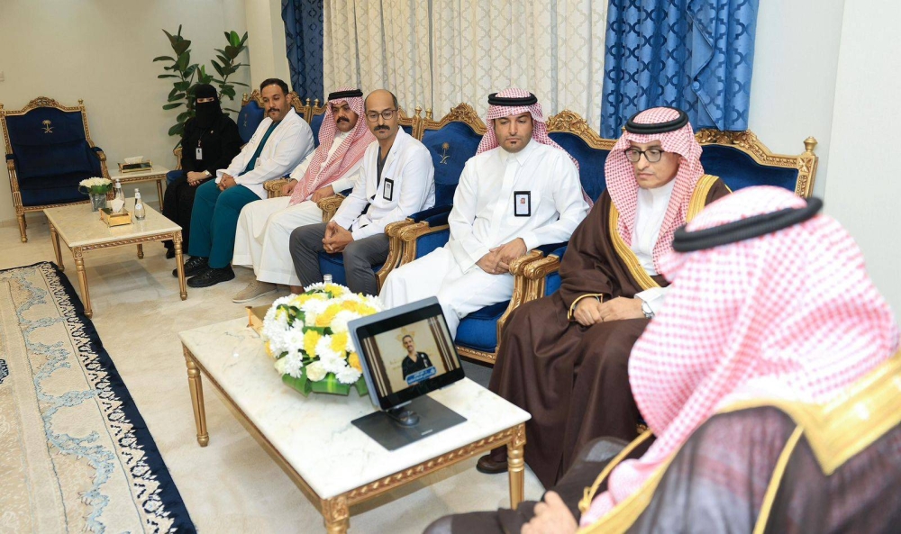 أمير نجران يطلق خدمة القسطرة للجلطات الدماغية المتقدمة بمستشفى الملك خالد
