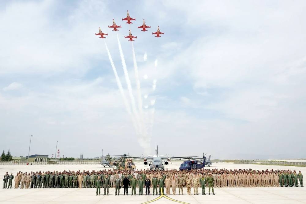 القوات الجوية تختتم مشاركتها في تمرين «عنقاء الأناضول»