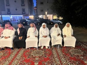 أسرة «بن مخاشن» تتلقى التعازي في فقيدها