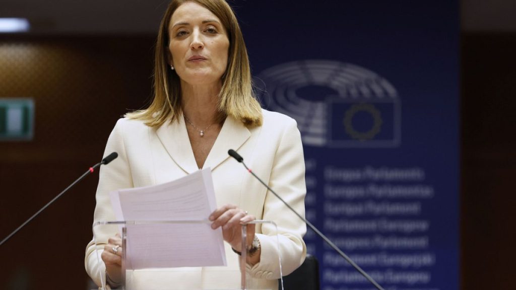 رئيسة البرلمان الأوروبي عالقة في الشرق الأوسط بعد إغلاق الإمارات مجالها الجوي