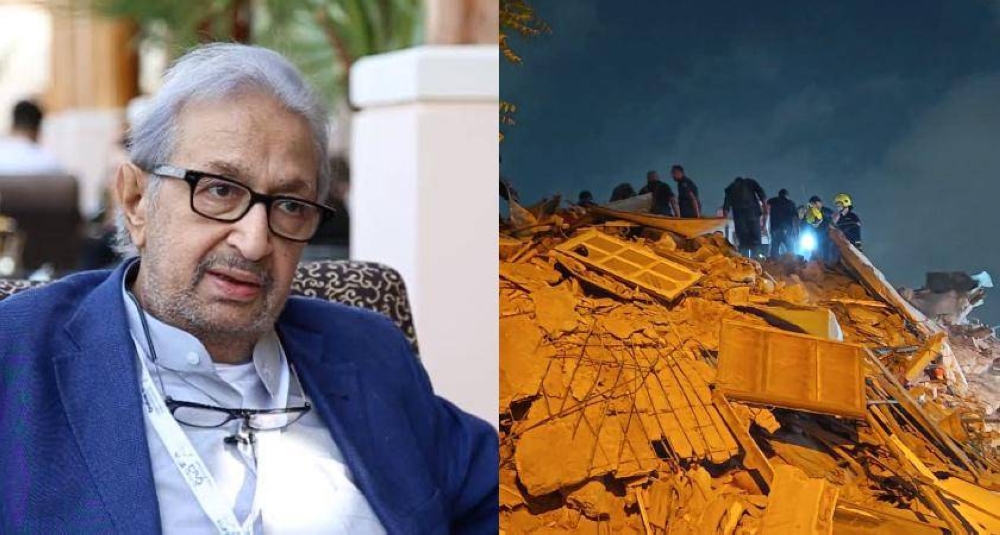 مصر.. انهيار عمارة «نور الشريف».. وسقوط ضحايا