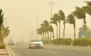 «الأرصاد»: رياح شديدة على منطقتي حائل وتبوك