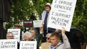 اعتقالات في لندن خلال احتجاجات ضد تصنيف حركة “فلسطين أكشن” منظمة إرهابية