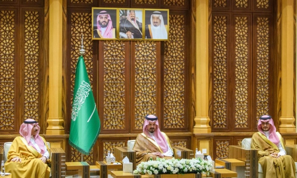 استقبال أمير المدينة لوكيل الداخلية ووكلاء الإمارات