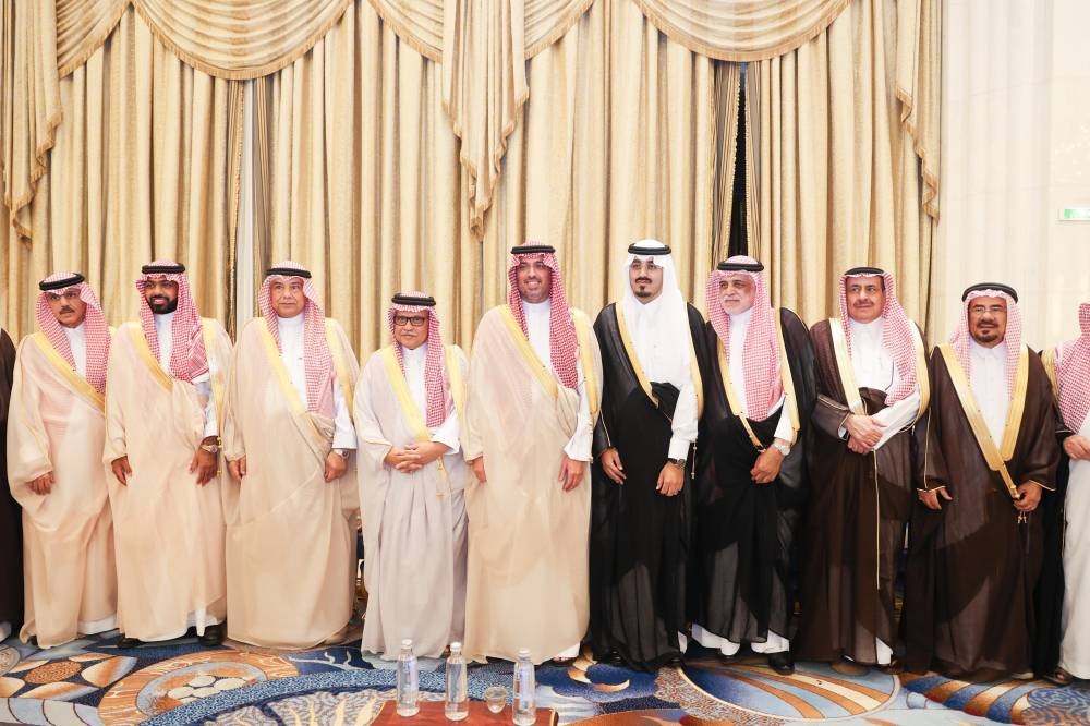 محافظ جدة يشرف حفل زواج الجميعة والشلهوب