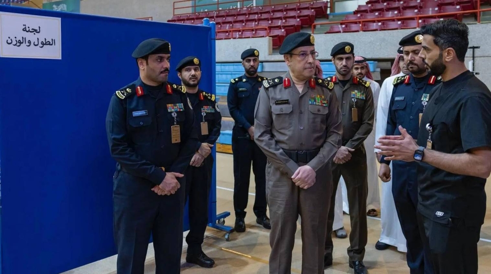 تفقد وكيل الداخلية للجان تأهيل الضباط الجامعيين