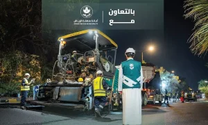 «هيئة الطرق» تستخدم نتاج هدم المباني في طرق الرياض