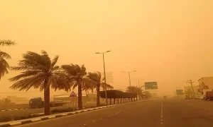 «الأرصاد»: رياحٌ نشطة وأتربة مُثارة على منطقة الباحة