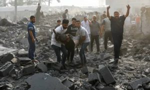 قصف إسرائيلي جنوب غزة يودي بحياة 17 فلسطينياً