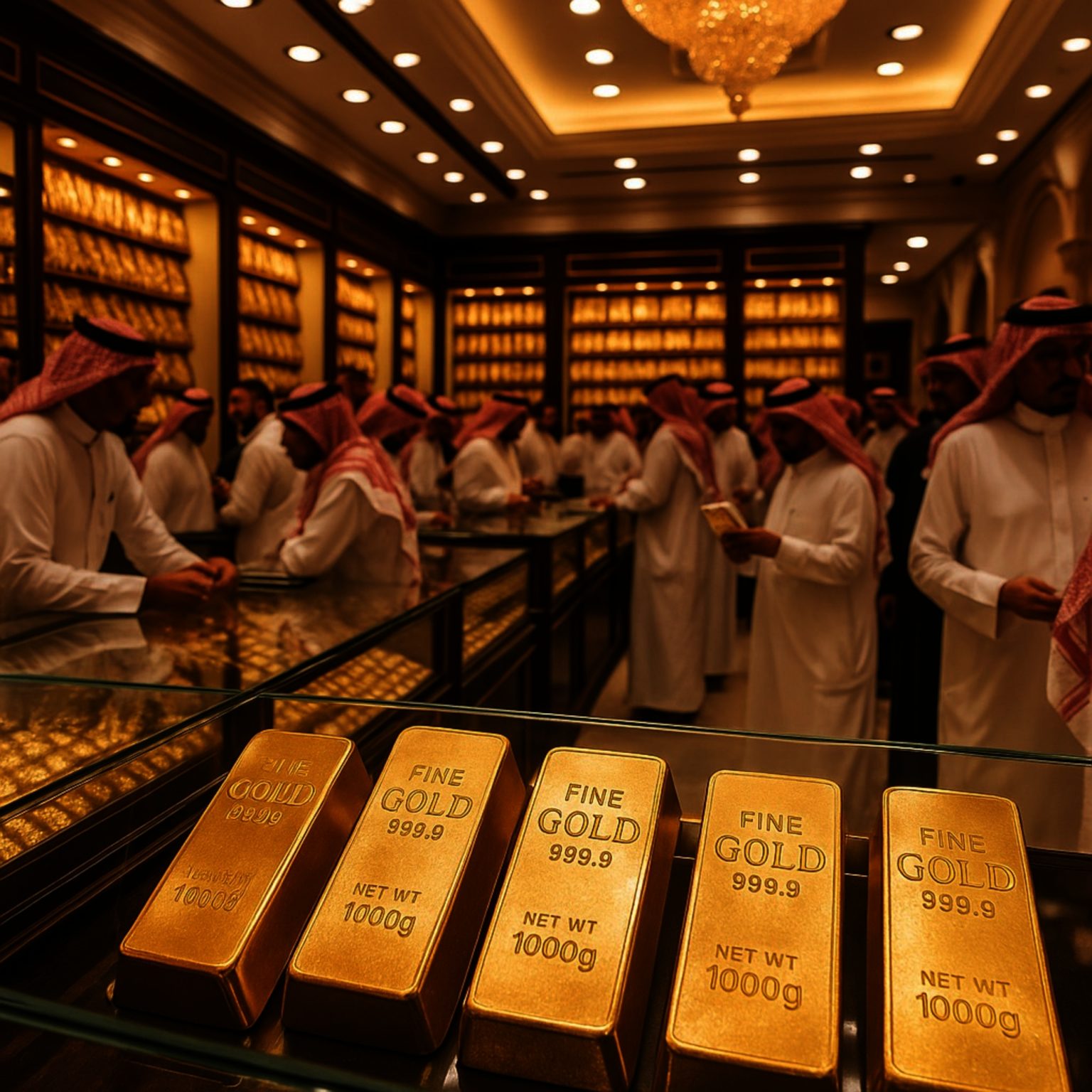 تعرّف على أسعار الذهب في سوق السعودية اليوم