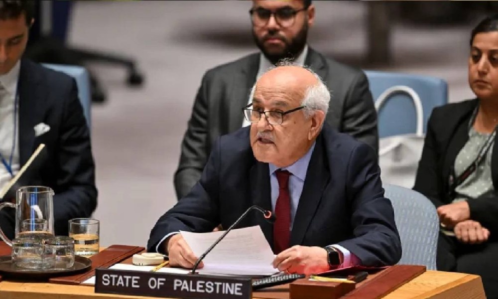 “فلسطين تطالب مجلس الأمن بوقف حرب غزة وتنفيذ إعلان نيويورك”